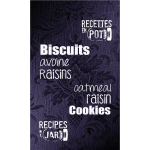 Biscuits à l'avoine et raisin